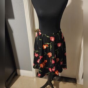 Dani Max floral skirt
